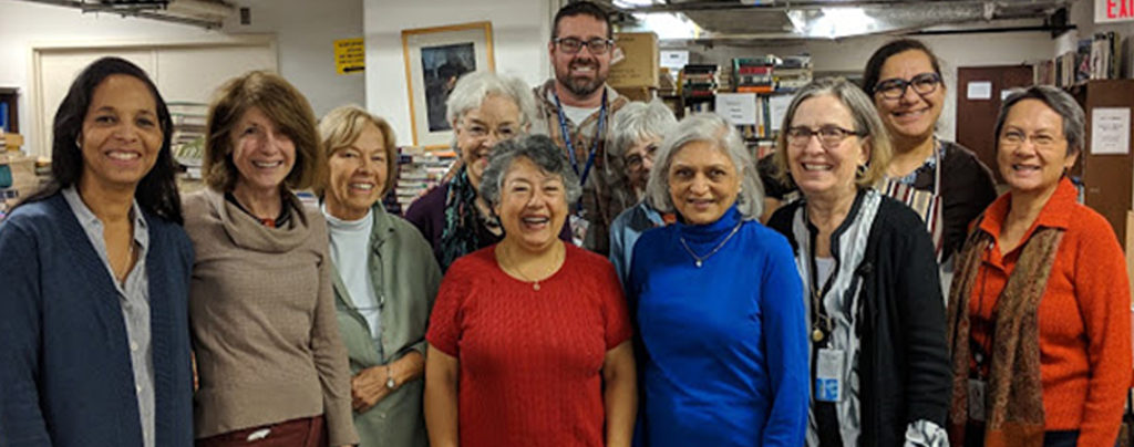 Visit from Major Book Donor in November 2018