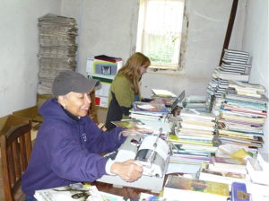 Sue Gail spring and colleague